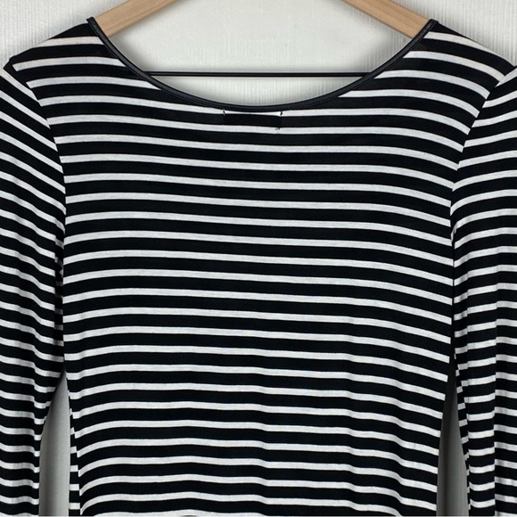 GB Gianni Bini Dress Womens Medium‎ Striped Bodycon Stretch - Picture 11 of 12